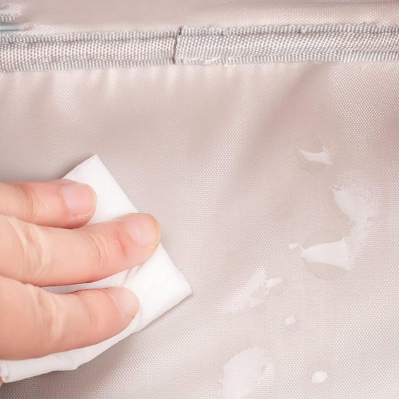 Women Light Green Small Cute Haze Blue Little Pouch Toiletry Makeup Organizer - Picture 5 of 9